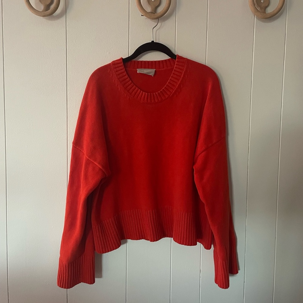 Everlane square cotton cropped sweater